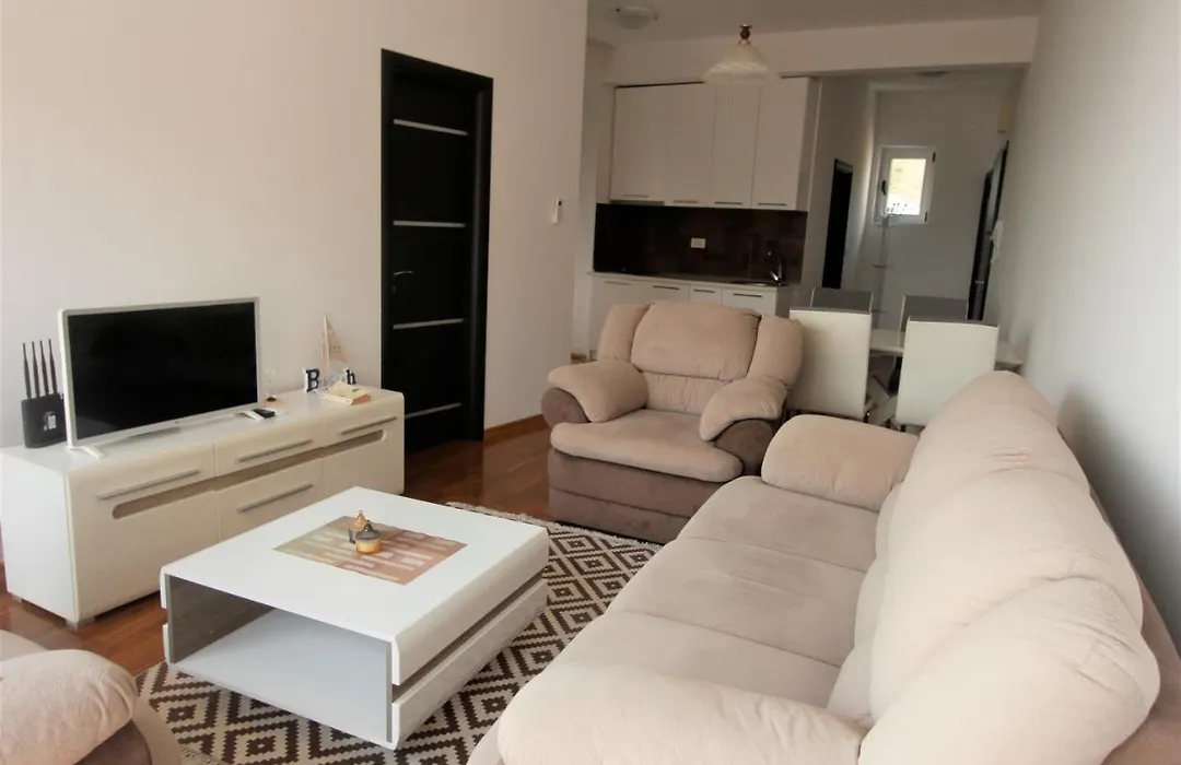 Wonderful Sea View One-Bedroom Apartment In Rafailovici By Cmm-1