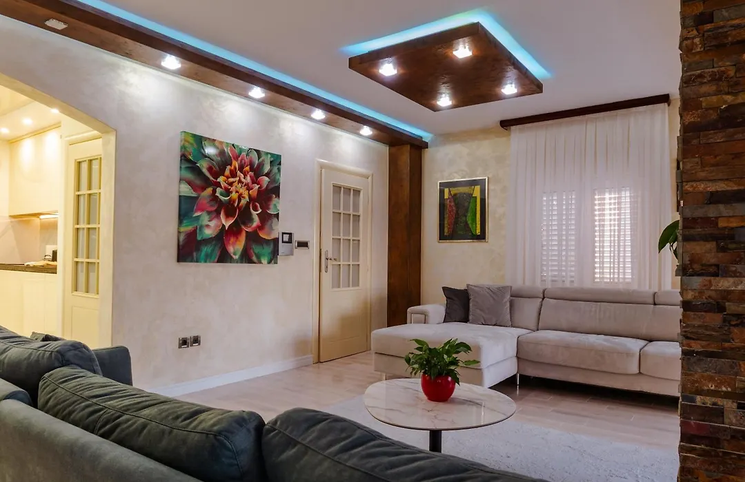 Villa Dragana With Heading Swimming Pool And Parking-1