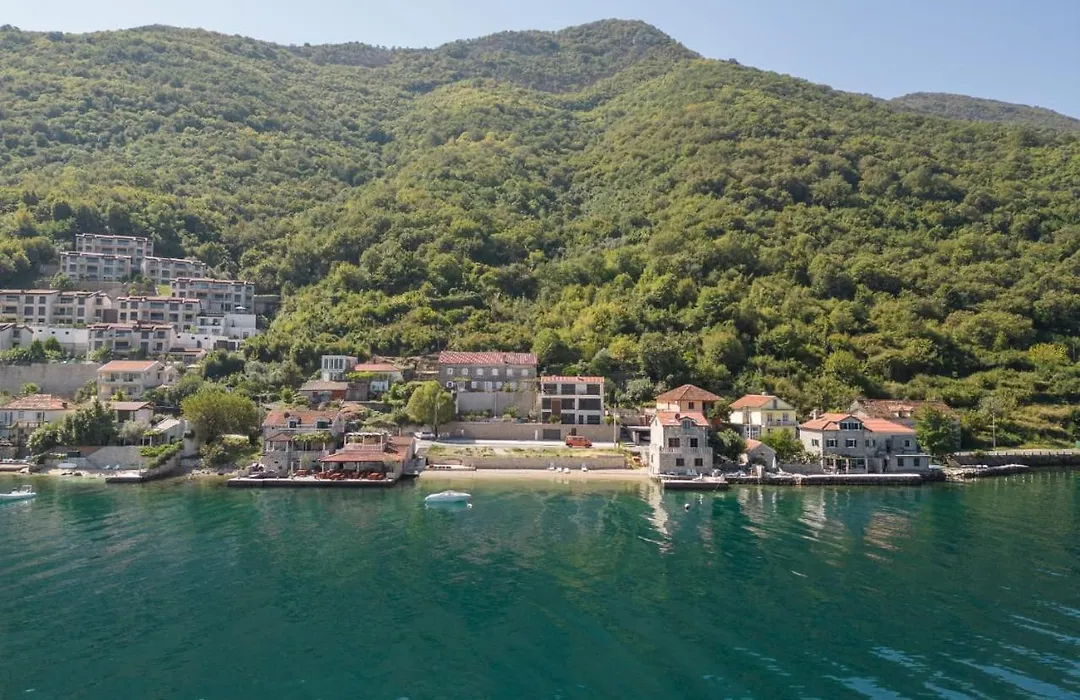 Seafront Villa With Private Beach & Pool In Kotor Bay, Villa Viborg-1