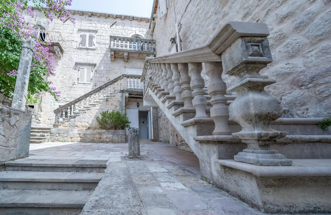 Villa Burovic Historic Beachfront Stone House Perast-1
