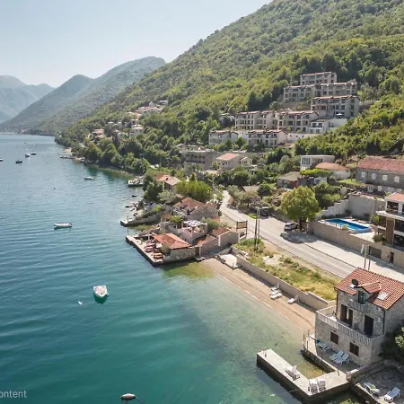 Seafront Villa With Private Beach & Pool In Kotor Bay, Villa Viborg-2