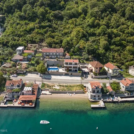 Seafront Villa With Private Beach & Pool In Kotor Bay, Villa Viborg-3