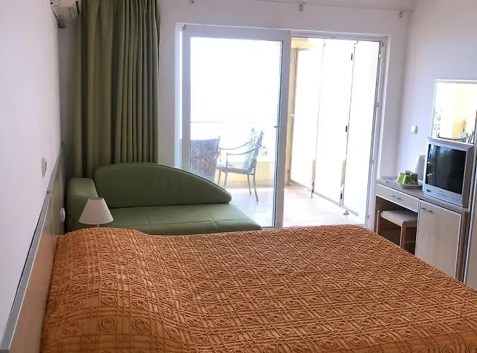Bmv Room 2 With East Island View Sveti Stefan