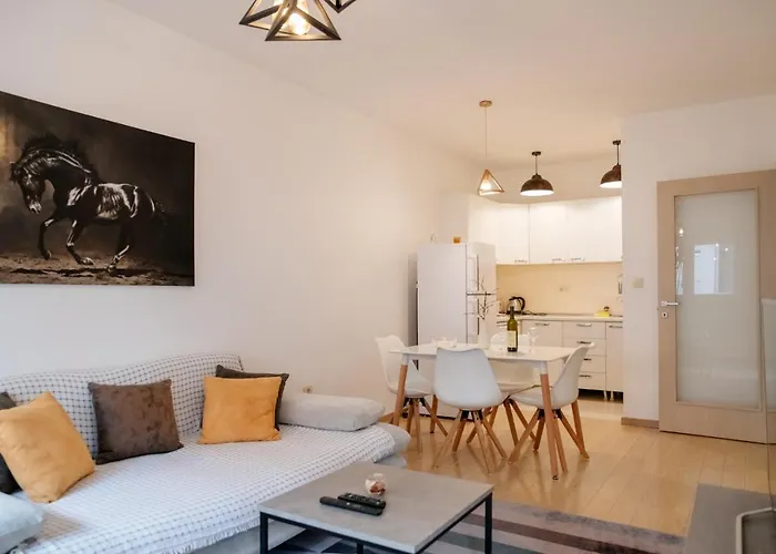 Modern, Work-Friendly Apartment, City Kvart Podgorica