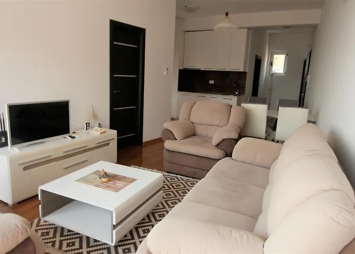 Wonderful Sea View One-Bedroom Apartment In Rafailovici By Cmm Budva