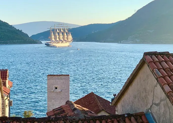 Pet friendly Fabulous Villa In Perast Just Steps From The Sea
