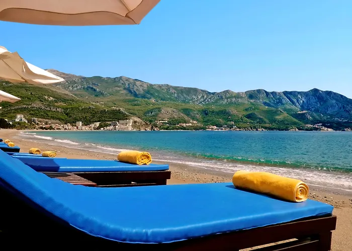 Hotels nahe Strand von Bečići