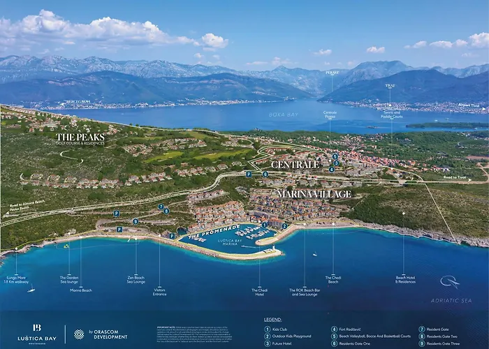 Lustica Bay Vacation Homes Tivat